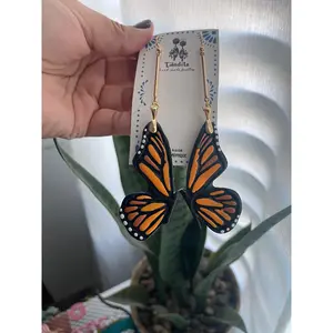 Mariposa XL dangle drop earrings