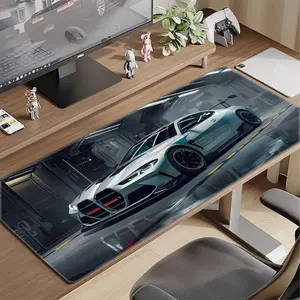 1pc Extra Large Sports Car Modified Design Mouse Pad - Non-Slip Desk Mat, Gaming Mat, Desk Mat, Ergonomic Large Work Area Mat, Suitable for Gaming, Office, Home - Perfect Gift for Car Enthusiasts and Speed Lovers, Computer Accessories, Unique Pattern