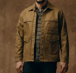 Filson Lined Tin Cloth Cruiser Jacket
