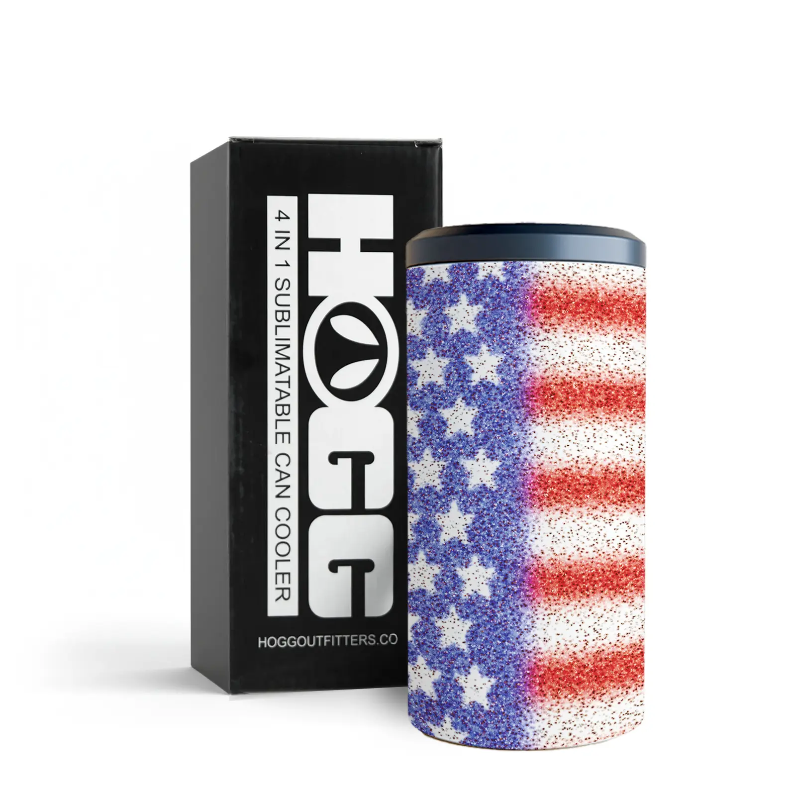 4 in 1 Can Cooler - American Flag