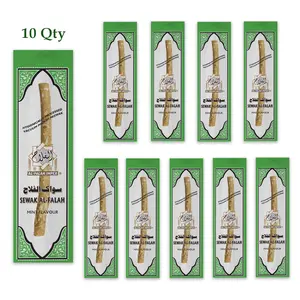 (10 Pack) MINT FLAVOR Sewak Al-Falah Miswak Natural Toothbrush Stick Oral Daily Comfort