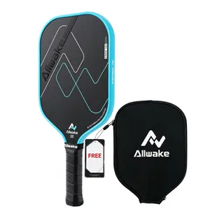 Carbon Fiber Pickleball Paddles,T700 Raw Carbon Fiber Pickleball Paddle Designed for Great Spin Power&Control, Racket with 16MM PP Honeycomb Core,2025 Pro Series Carbon Paddle Set