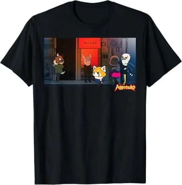 Aggretsuko Season 2 Karaoke Night T-Shirt