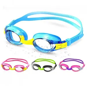 Swimming Goggles, 2 Countsset Anti-fog & Anti-UV Swimming Goggles, Adjustable Swimming Goggles for Boys & Girls, Swimming Accessories