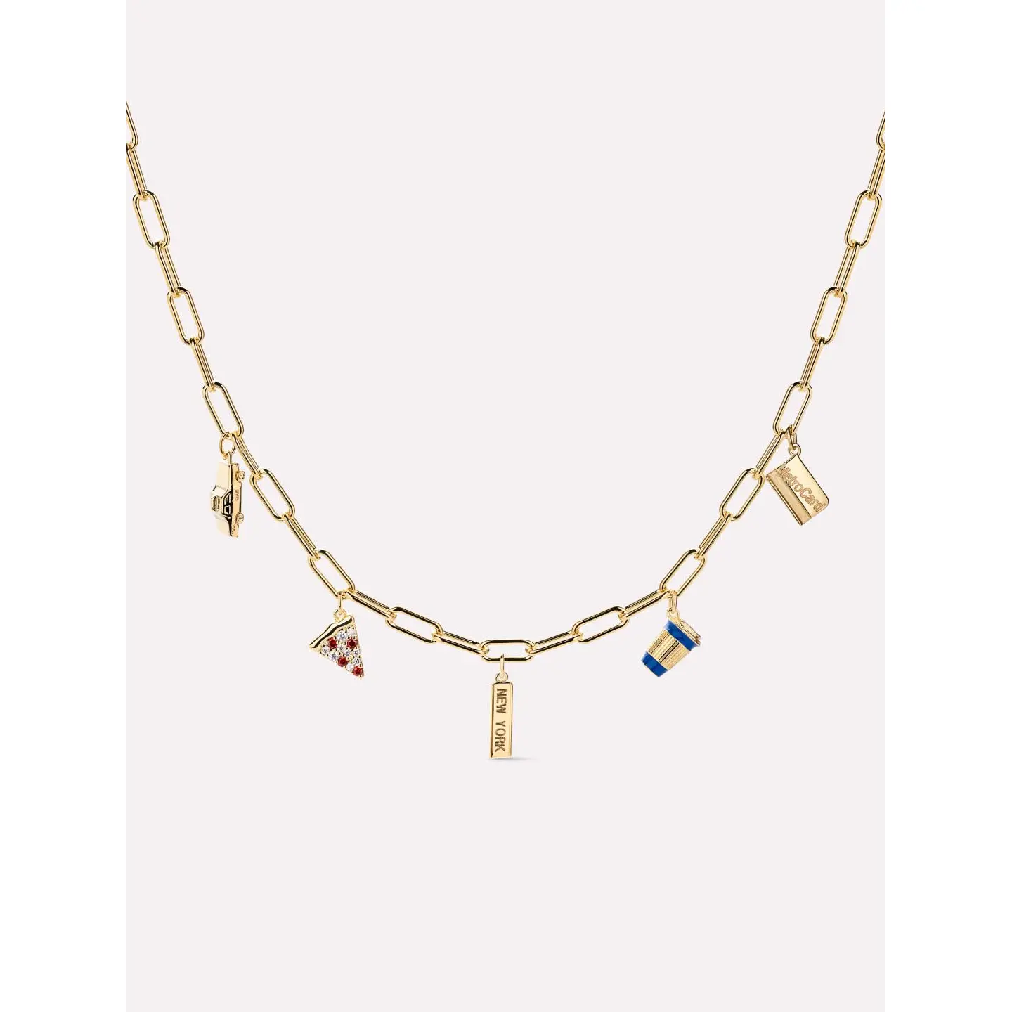 Charm Necklace - A New York Minute Necklace