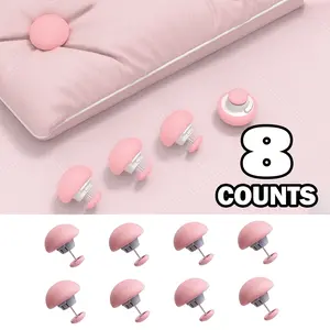 8 Counts Duvet Clips, Quilt Fixing Clips, Classic Linen Double Sided Pin Fasteners, Quilt Corner Buckle Duvet Holder Clip for Duvet Cover