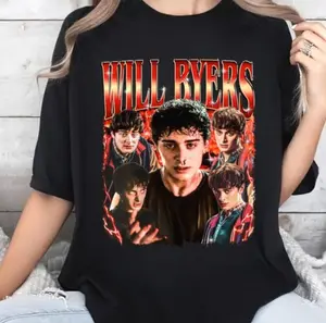Will Byers T-Shirt, Stranger Things Fan Tee, Will Stranger Things 5 Movie Graphic Shirt, Unisex Casual Top I