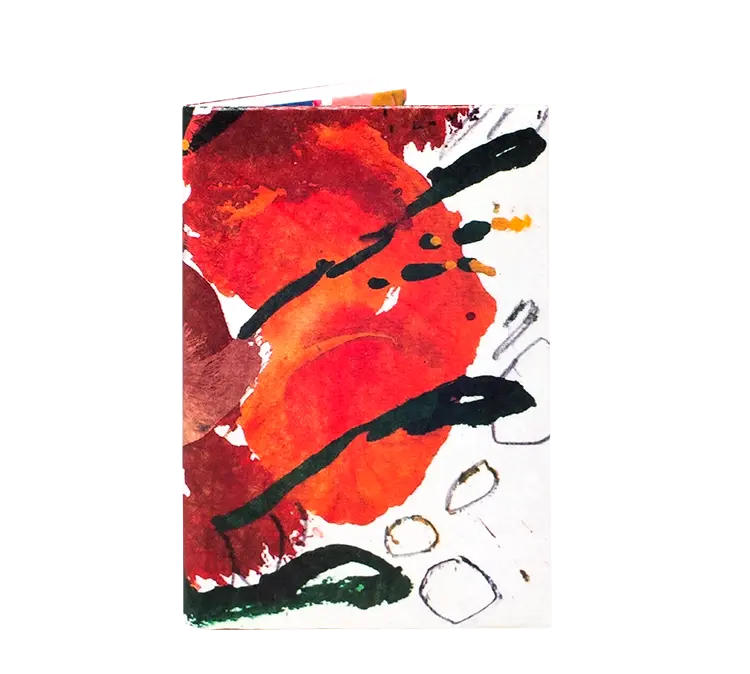 Spontaneo Micro Wallet - 1.3mm Slim Design, Waterproof, Eco-Friendly, RFID Protection, Holds 8 Cards & Cash, Artistic Design