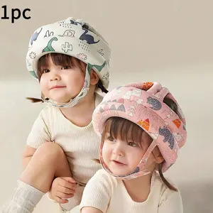 Baby Learning Walk Head Cushion Pad, 360° Soft Filling Comfortable Cute Helmet Cap, Infant Crawling Walking Aid, Perfect Gift for Babies