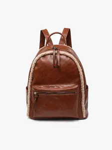 Bria Sherpa Trim Backpack