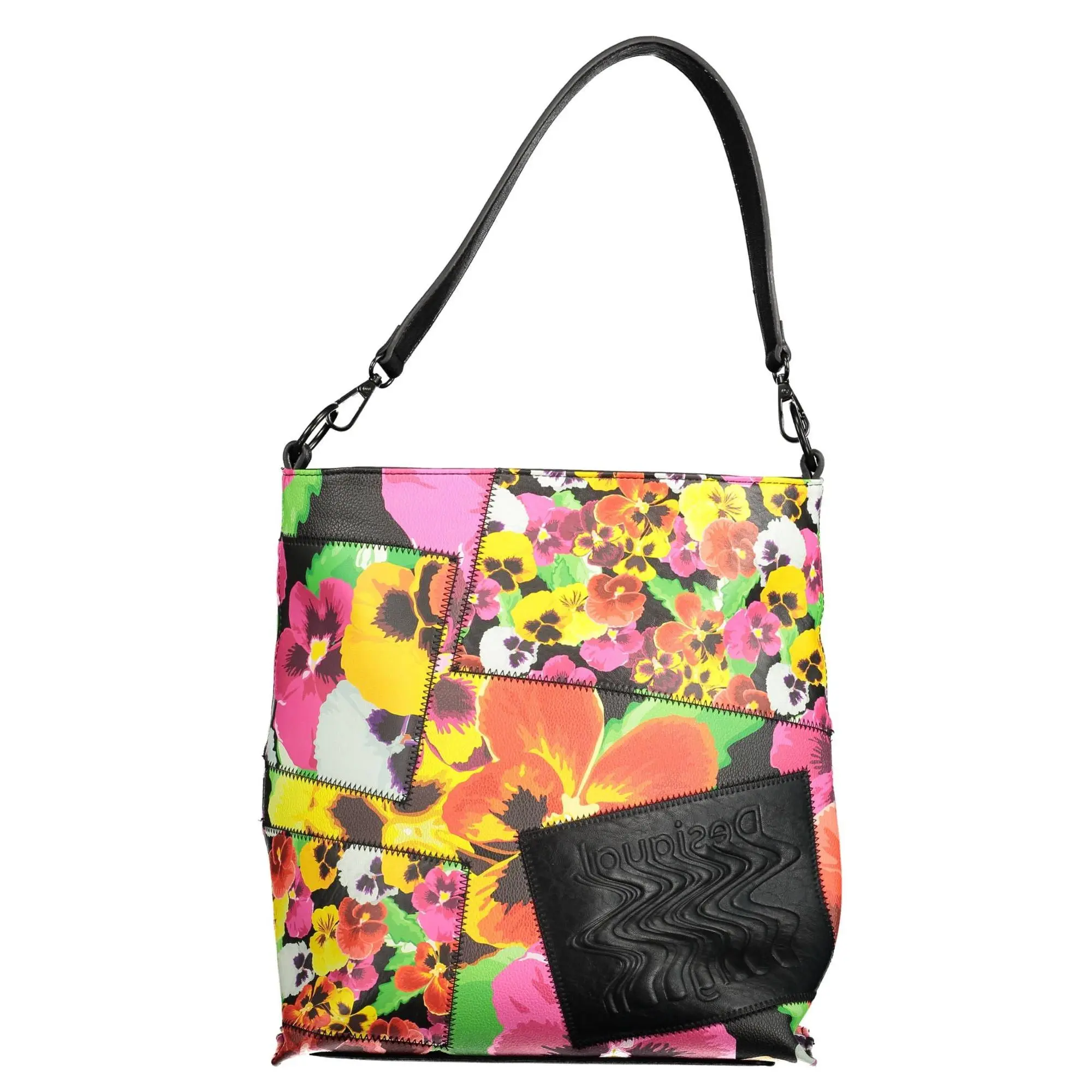 Desigual Black Polyurethane Handbag