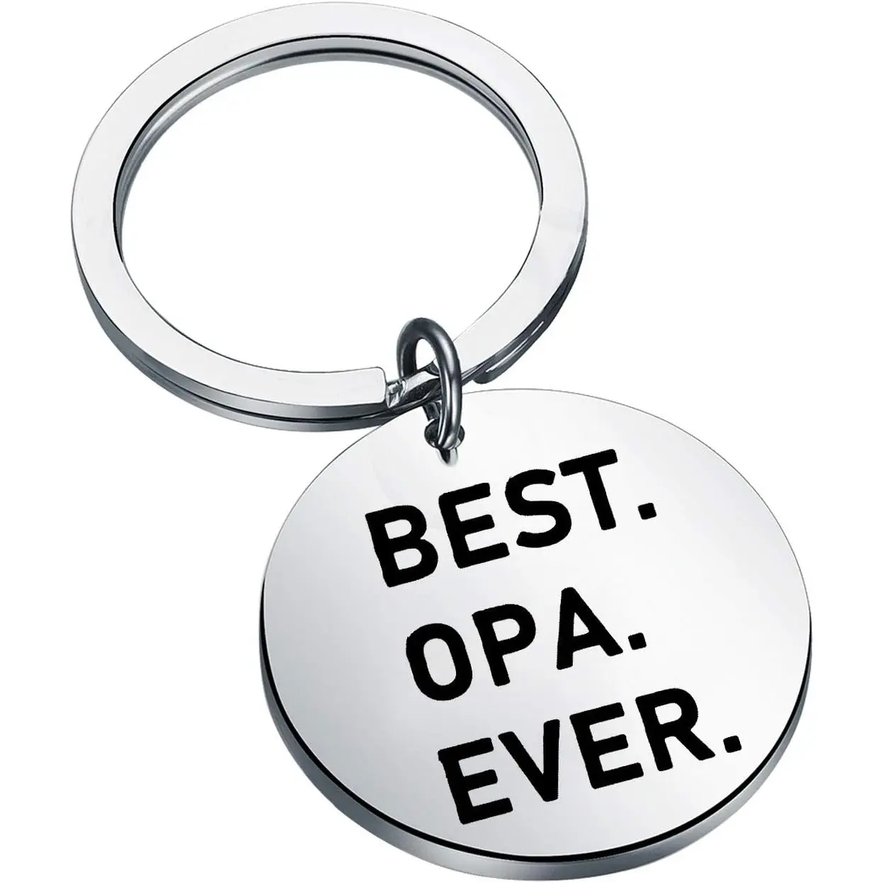 Best Opa Ever Keychain for Grandpa Birthday Father's Day or Christmas Gifts for Grandfather Opa Gift