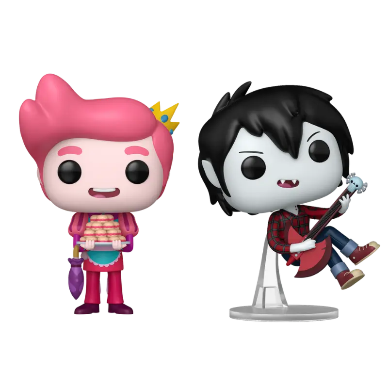 Funko Pop! Adventure Time – Marshall Lee #1903 & Prince Gumball #1904 (Set)