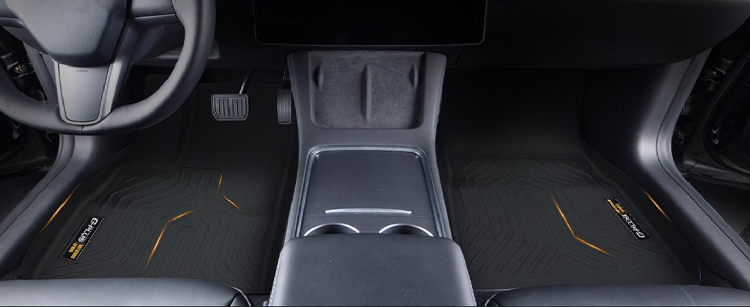 G-PLUS TPE All Weather Car Floor Mats & Cargo Liners - Vehicle-Specific Fit for Chrysler Pacifica 2017-2026 (Non-Hybrid, 7 & 8 Passenger Models) - Black Car Accessories, Auto Accessories Interior with Protection, Synthetic, Pre-Cut, 7 And 8 Passenger G-PLUS TPE All Weather Car Floor Mats & Cargo Liners - Vehicle-Specific Fit for Chrysler Pacifica 2017-2026 (Non-Hybrid, 7 & 8 Passenger Models) - Black Car Accessories, Auto Accessories Interior with Protection, Synthetic, Pre-Cut, 7 And 8 Passenger