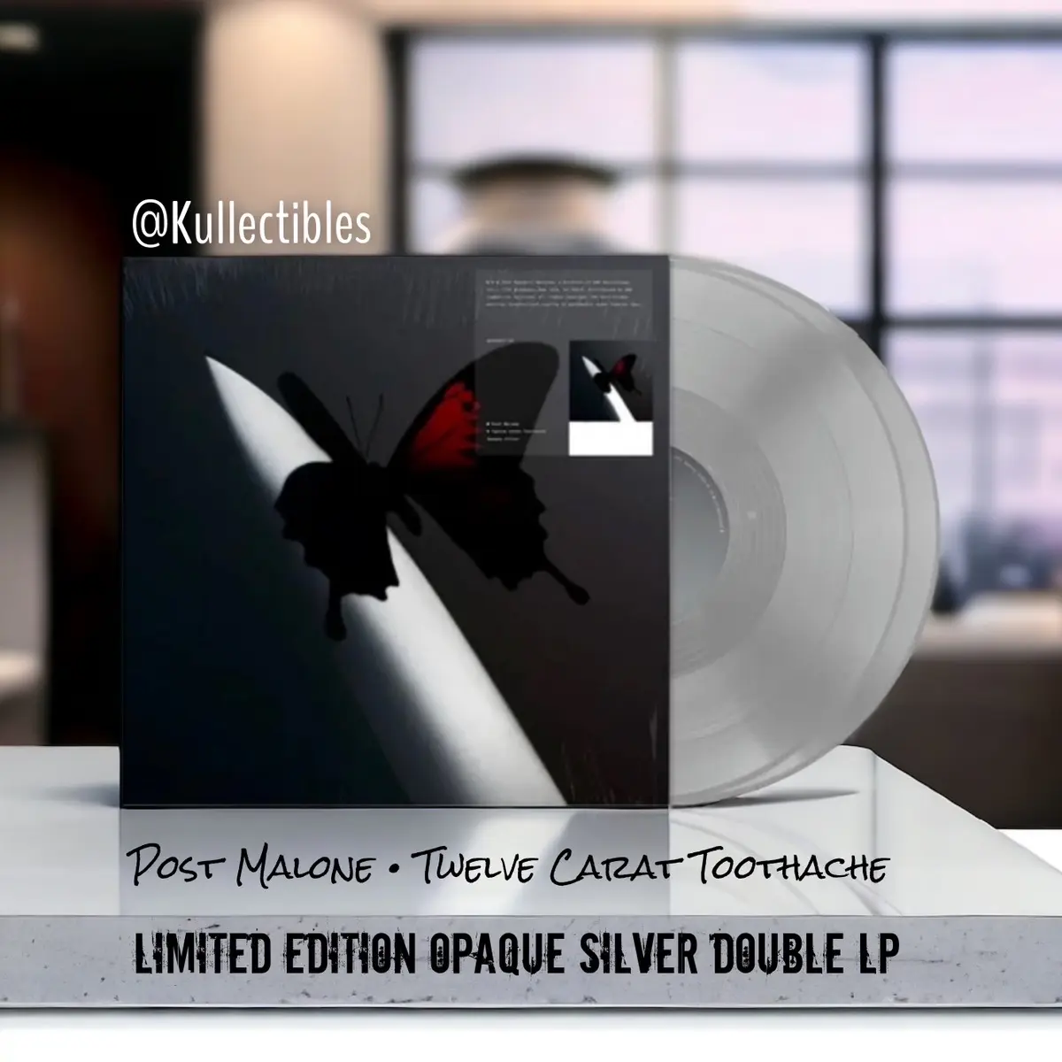 Post Malone • Twelve Cart Toothache • Limited Edition Silver Double LP Vinyl