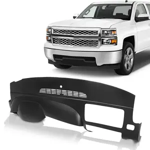 Dashboard Cap Cover Overlay Replacement for 2007–2013 Chevy Silverado 1500 LS, LT, WT & GMC Sierra SL, Dash Cover Repair