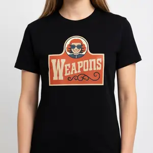 Weapons Zach Cregger Wendy's Graphic Tee, Funny Movie Fan Shirt, Casual Wear, Ideal Gift for Movie Lovers