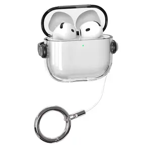 Bluetooth-compatible Earphone Protective Case Compatible with AirPods Pro & AirPods Pro 2nd Gen, Made of Durable Material, Enhanced Protection Design