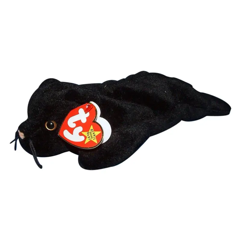 Ty Beanie Babies -Velvet The Black Panther MWMT