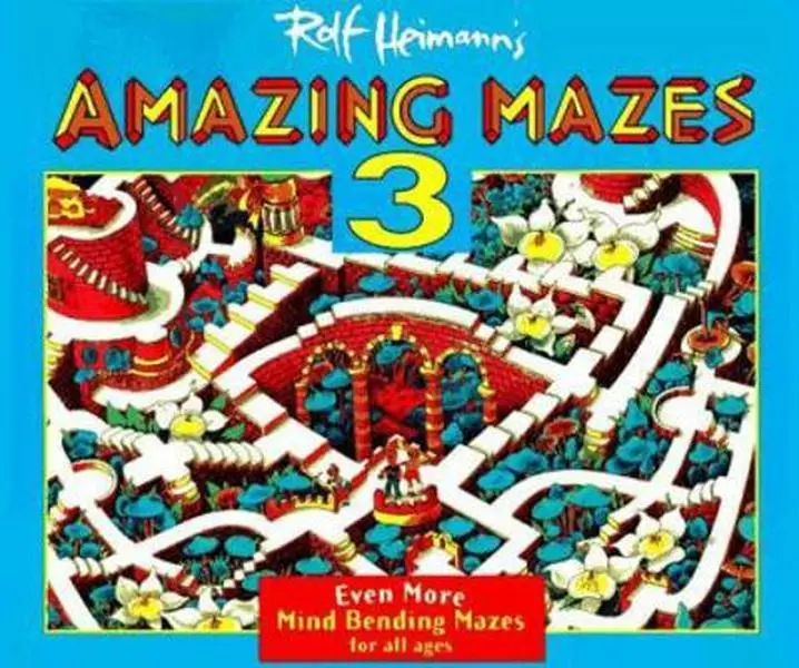 USED Book - Rolf Heimann's Amazing Mazes 3 by Rolf Heimann (Paperback) - english