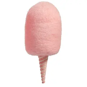 Cotton Candy Ornament – Light Pink