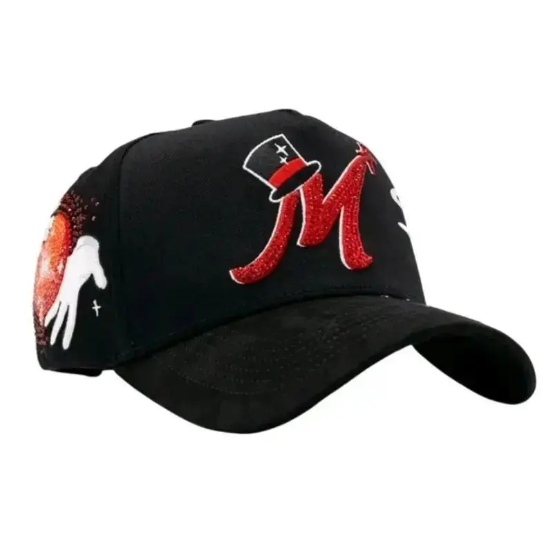 Dandy x El Mago Red 31 Hat – Luxury Streetwear Baseball Cap, Adjustable Unisex Hip Hop Hat for Men & Women, Stylish Daily Outfit Accessory