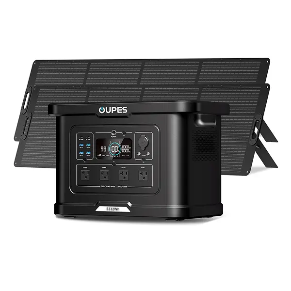 Exodus 2400+240W Solar Panelx2