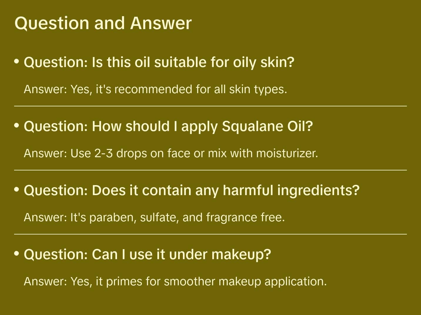 Timeless Skin Care Squalane Oil 100% Pure (30ml) – Hydrating, Moisturizing Vegan Oil for All Skin Types Timeless Skin Care Squalane Oil 100% Pure (30ml) – Hydrating, Moisturizing Vegan Oil for All Skin Types