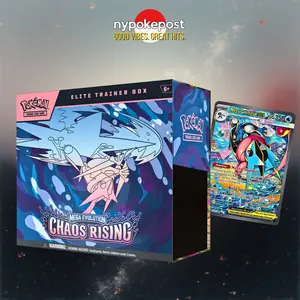 Chaos Rising Elite Trainer Box ETB - Mega Evolution - Pokemon Trading Card Game TCG