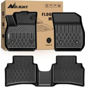 Nilight Custom-Fit Car Floor Mats for Buick Envision 2021-2025, All-Weather Heavy-Duty TPE Floor Liners, Automotive Interior Protectors, Cars Accessories