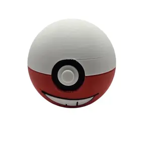 Electrode Poke Ball - Inspired 3D Printed Poke Ball Collectible