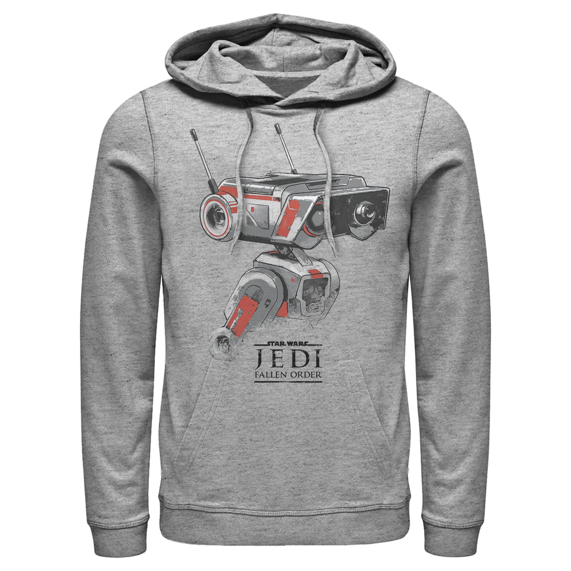 Men's Star Wars Jedi: Fallen Order BD-1 Grunge Pull Over Hoodie