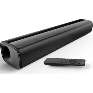 Sound Bar,17 inch Sound Bar for Smart TV with Bluetooth 5.3/Optical/AUX Connection, Soundbar for TV/PC/Gaming/Projectors,Wall Mountable & Ultra Compact Design