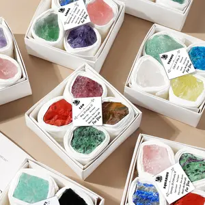 12 Constellation Crystal Energy Gift Set, Natural Crystal Set, Intuitively Chosen Crystals, Raw Stone Crystals & Chakra Quartz Amulets, Reiki Healing & Decor, Perfect Gift Idea