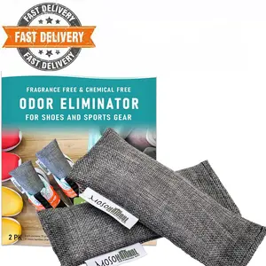 Moso Natural Shoe Odor Absorbers. A Scent Free Odor Eliminator for Shoes Footwear Comfort