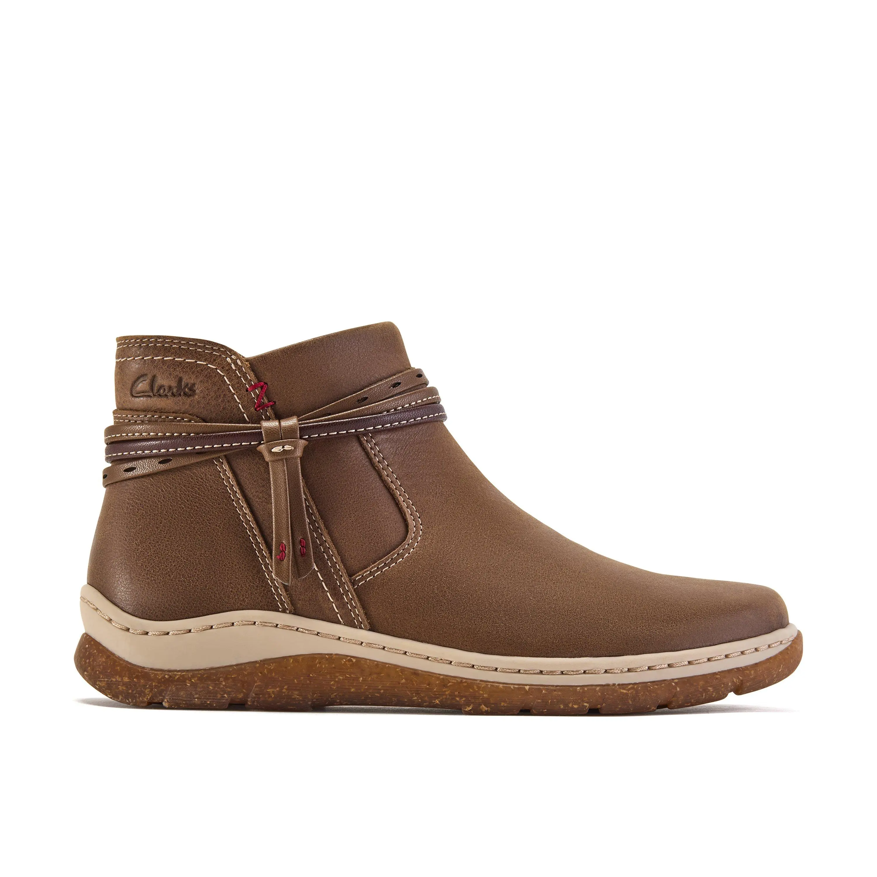 Clarks Womens Orlene Roam Ankle Boots