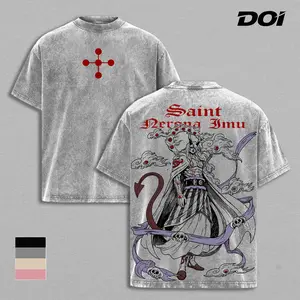 Imu Sama Saint Nerona Imu Graphic Tee, Vintage Washed Anime Shirt, Dark World Government Ruler Design Unisex Streetwear, One Piece Final Villain Aesthetic, Gift for Anime Lovers, Perfect for One Piece Fans Who Love Mysterious Power