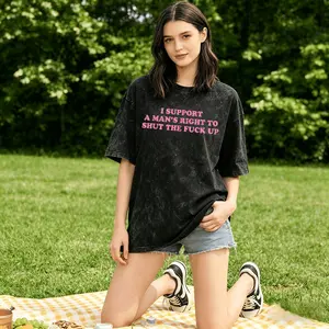 Cotton Unisex I Support A Man's Right To Shut The Fuck Up T-Shirt