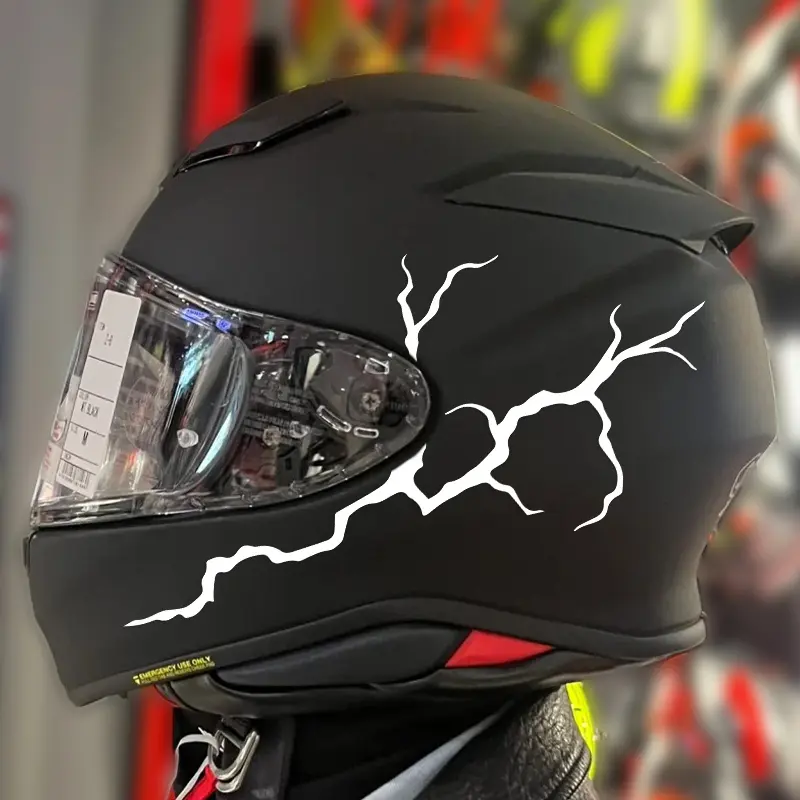 1PC Trendy Colorful Lightning Sticker - For pickup bodies, notebooks, keychains. Colorful lightning has trendy vibe. Add cool details, show trendy atmosphere daily. A favorite decor for trendy people!