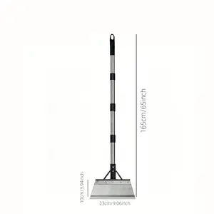 ice remover shovel offroad Floor Scraper Long Handle Ice Snow Removal Tool Multifunctional Garden Cleaning Flat Shovel Heavy Duty Weed Scraper Metal Sharp Blade for Lawn Edging Sidewalk Weeding Driveway Steps Snow Shovel 65" Tool Box Tool Kit