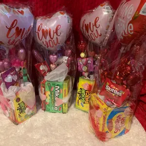 bouquet candy box balloon Gifts Children Wedding Birthday Easter graduation