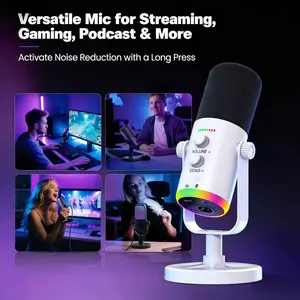 USB RGB gear Gaming Microphone | Dynamic Mic for Streaming, Podcasts, Live & Gaming | PC/Laptop  3（ TikTok ）