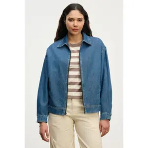 PORTER DENIM ZIP-UP JACKET