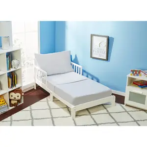 Gray 3-Piece Toddler Sheet Set Gray 3-Piece Toddler Sheet Set