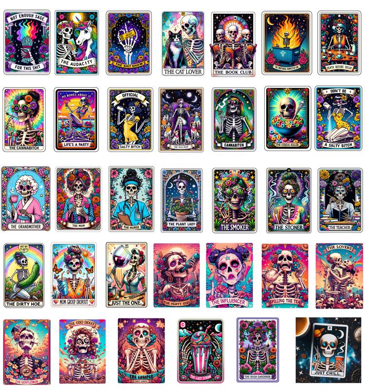 Tarot Cards UV DTF Transfers Gang Sheet 22” wide x 24” long DIY UV Direct to Film Transfers