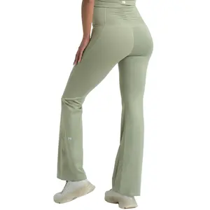 POPSUGAR PS Flare Leggings for Women, Bell Bottoms High Waisted Yoga Pants Women with Pocket