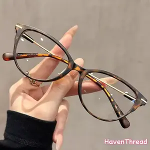 Ultralight Hd Cat-eye Reading Glasses For Women's Anti-blue Light Fashion Young Middle-aged And Elderly Goggles