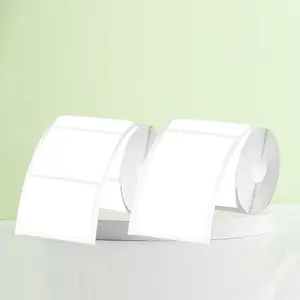 Blank Thermal Label Sticker, 2 Rolls Portable Label Sticker, Label Paper for Kitchen Refrigerator, Jar and Jam, Office Stationery & Supplies
