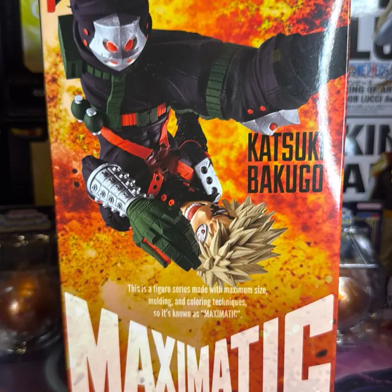 Anime figure Maximatic Bakugo figure