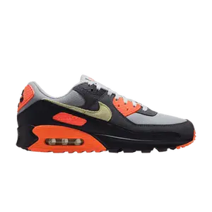 Nike Air Max 90 'Smoke Grey Hyper Crimson'